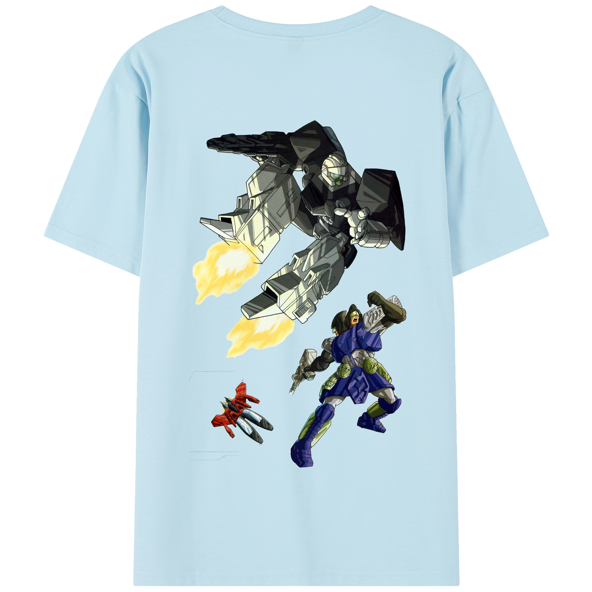 （画像用）  綿100％半袖Tシャツ（背面プリント）